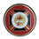 Freemasons Car Emblem / Knights of Templar Cross - In Hoc Signo Vinces symbol with Red background. Masonic Car Bumper Decal. 