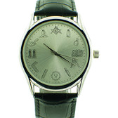 masonic watch  for sale - working tools freemason wrist watch