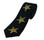 eastern star black neck tie