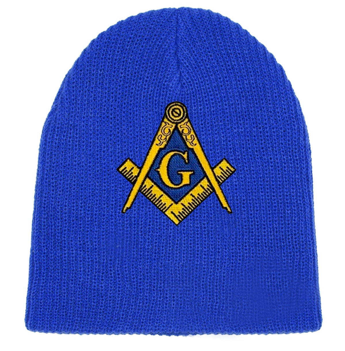 Royal Arch Masonic Beanie Cap Red Winter Hat Triple Tau Royal Arch Freemasons