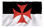  Knights of Templar Masonic 3x5 Polyester Flag - Black and White Background and Red Cross Freemasons Symbol
