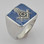 Masonic ring blue lodge, blue masonic ring for freemasons
