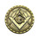 gold freemason compass and square keychain masonic gift