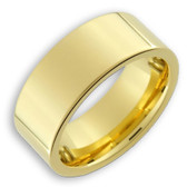 Men's Tungsten Ring (14K Gold Plated 8MM band). Also great as a men's wedding band.