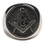 cheap Freemason Ring / Masonic Rings for sale - Chiseled Enamel and Steel Band for Masons