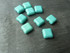 Turquoise Beads 10x10mm Square