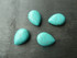 Turquoise Beads 18x25mm Teardrop