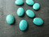 Turquoise Beads 12x15mm Oval 