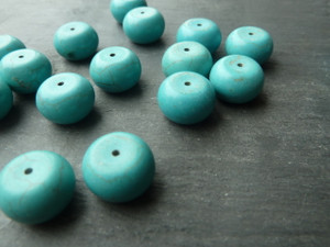 Turquoise Beads 8x14mm Drum