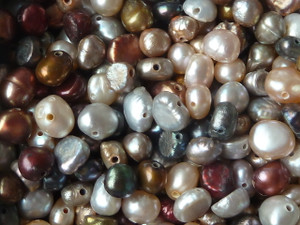 8mm Round AAAA Southsea Shell Pearls Half Drilled