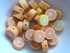 Orange/Lemon Slice Beads 