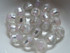 Silver Lined Clear Beads 10mm