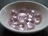 Pink Crystal Drop Pendants 