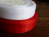 Organza Ribbon Christmas Red & White 2pk 20m
