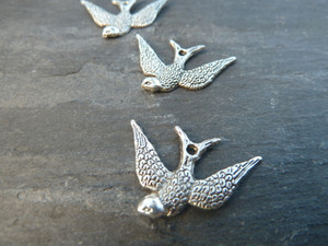 Small Swooping Swallow Pendants