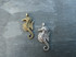 Seahorse Charms - Silver or Bronze