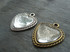 Crystal Clear Domed Glass Hearts 18mm