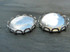High-Domed Crystal Clear Round Glass Cabochons 15mm
