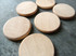 Wooden Circle Tiles 1 inch (25.4mm)