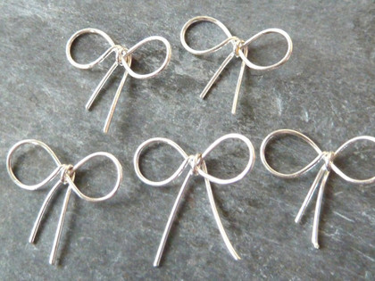 Wire Bow Pendants