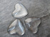 Crystal Clear Glass Hearts 23.5mm