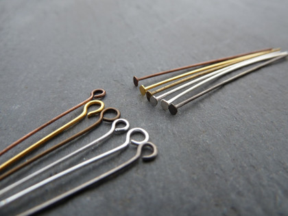 Headpins 35mm - Many Colours to Choose From!