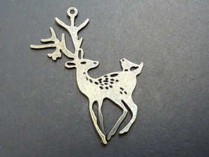 Stag and Bird Pendant