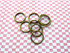 Jump Rings Antique Bronze 12x1mm