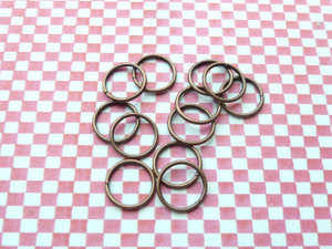 Jump Rings Vintage Copper 10x1mm
