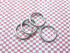 Jump Rings Antique Silver 20x1.5mm
