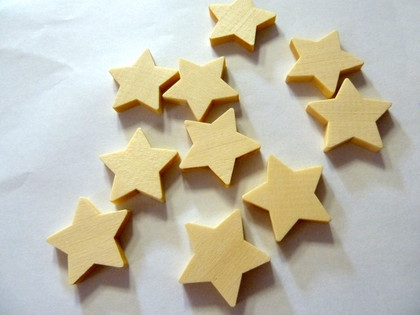 Wooden Star Tiles