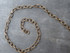 Flat Oval Link in Antique Bronze By The Metre