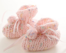 Baby Booties and Hat
