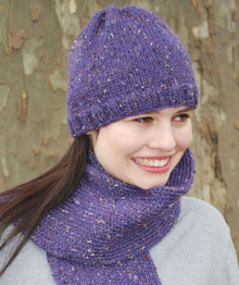 Basic Stockinette Hat and Scarf