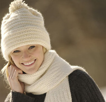 Classic Merino Hat and Scarf