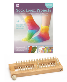 Sock Loom Original (fine gauge) with Sock Loom Projects Book