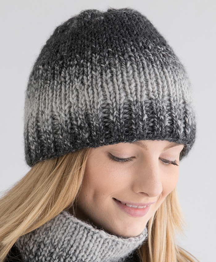 Double Knit Hat with Brim