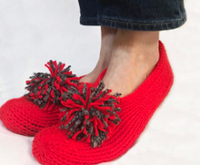 Red Hot Double Sole Slippers