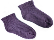 Periwinkle Short Socks
