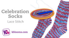 Celebration Socks Lace Stitch