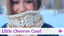 Chevron Cable Twist Cowl Video