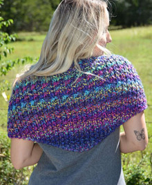 Dream State Double Knit Triangle Shawl