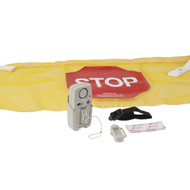 High Visibility Door Alarm Banner with Magnetically Activated Alarm System By Drive