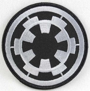 Star Wars Imperial Special Forces Red Cog Logo Embroidered Patch NEW UNUSED