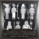 Star Wars Family Car Decal Set of 22 Scum & Villainy Booster Pack