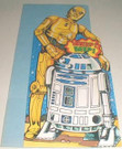1978 Star Wars Droids "About your malfunction" Die Cut Card