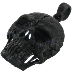 1 3/4" 925 Sterling Silver Skull us Pendant