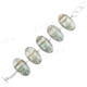 925 Silver Genuine Nautilus Shell 8" Toggle Bracelet