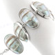925 Silver Genuine Nautilus Shell 8" Toggle Bracelet