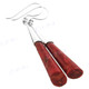 1 3/8" 925 Sterling Silver Genuine Red Coral Drop Earrings
